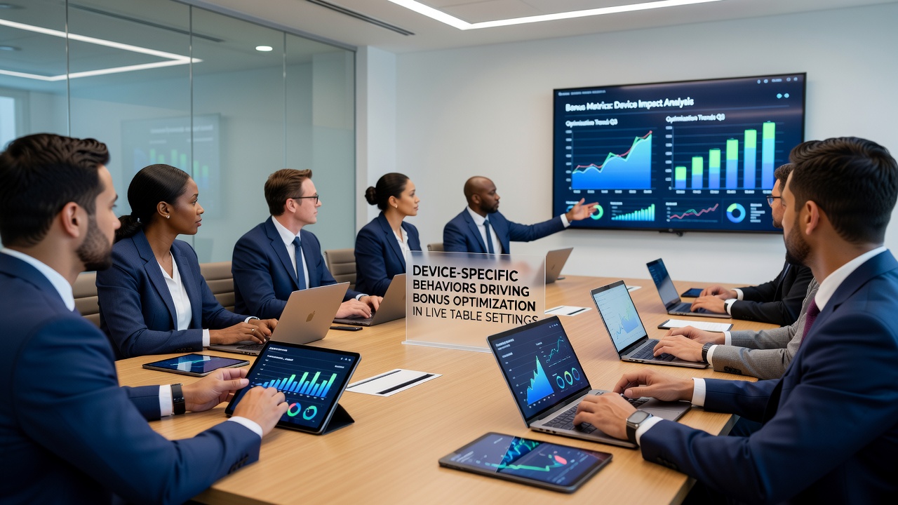 Analyse von Bonusoptimierung über verschiedene Geräte in Live-Dealer-Umgebungen