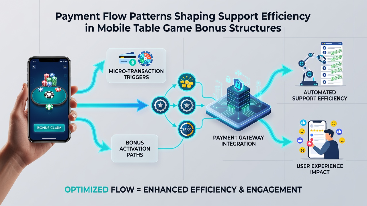 Support-Effizienz durch optimierte Zahlungsflüsse in mobilen Tischspielen