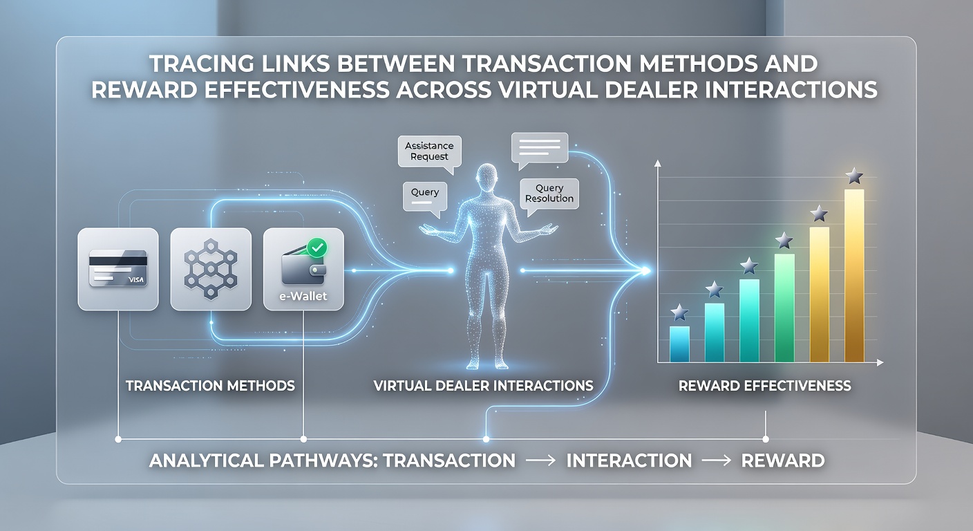 Analyse von Transaktionsmethoden und Belohnungen bei virtuellen Dealern in Online-Casinos