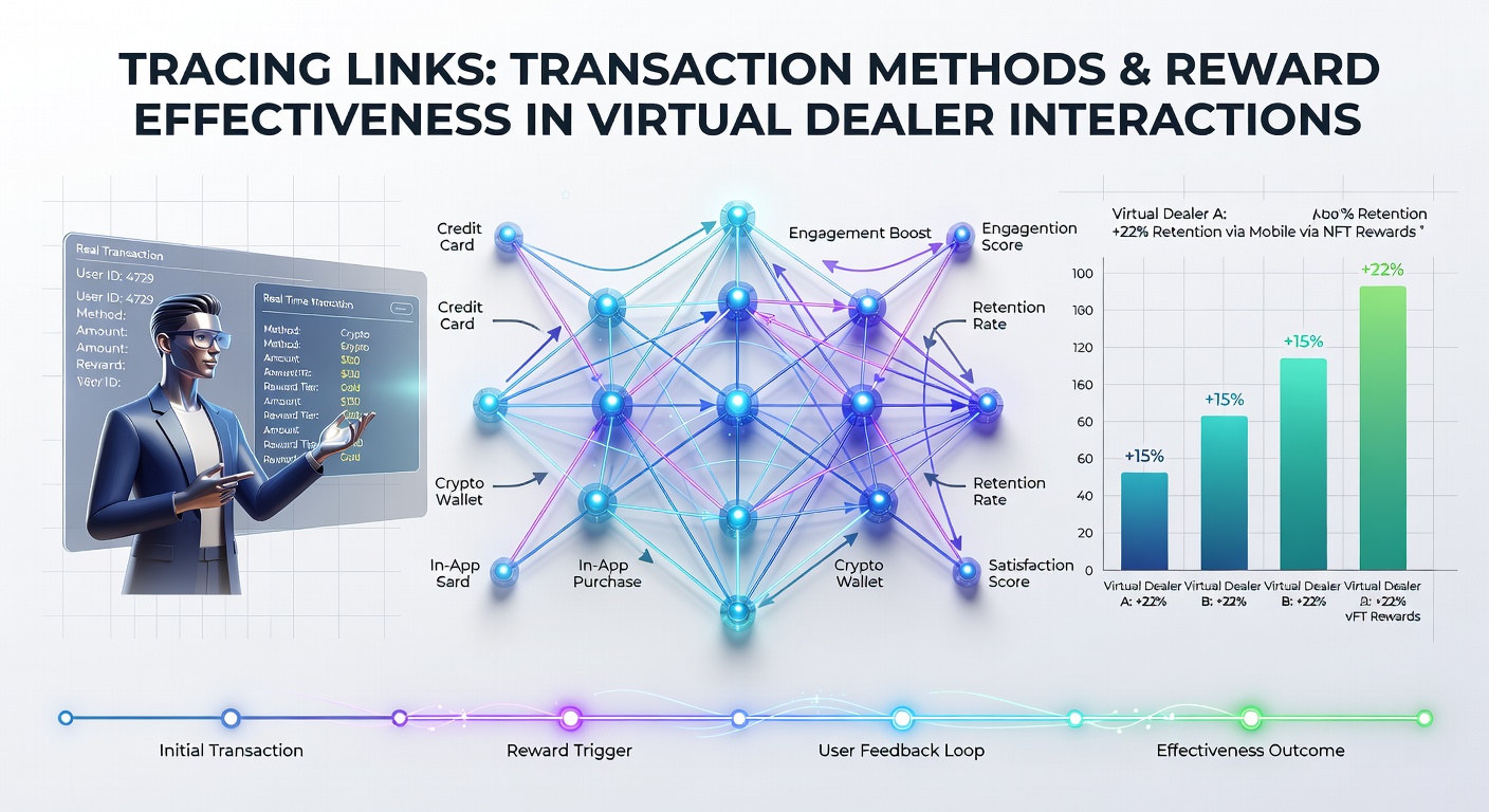 Virtuelle Dealer-Interaktionen mit Fokus auf Transaktions- und Belohnungsmechanismen
